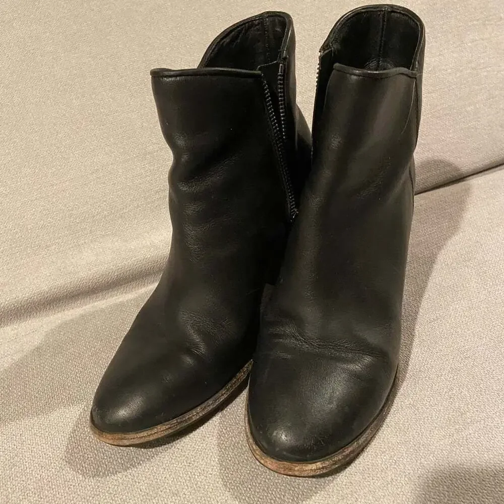Thursday Boot Company Black Ankle Booties